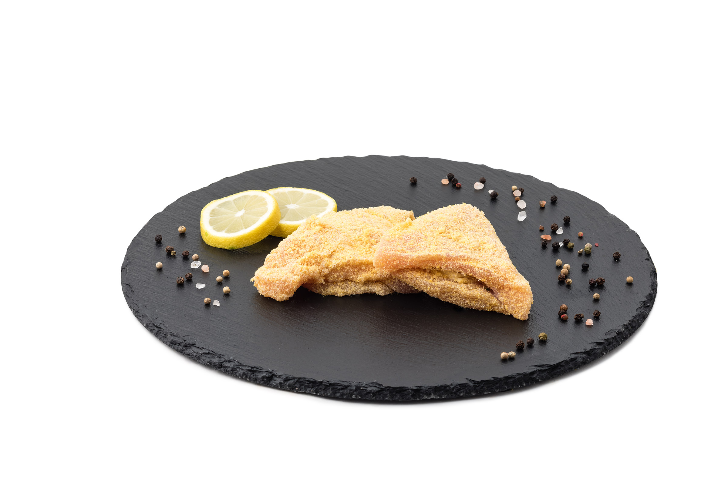 Puten Cordon-Bleu mit Zitrone und Pfeffer